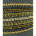 thumbnail image 2 of Plutus Chic Coussin Rayé Indigo Fait Main, (Double Face 20 Pouces x 20 Pouces), 2 of 2