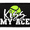 Kiss My Ace - Tennis, variant on My Tennis Game Has A No Return Policy - Removable Patch