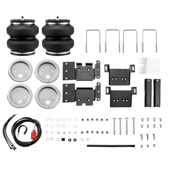 KFFKFF Air Spring Suspension Set, Suitable for 2011-2019 Chevrolet Silverado 2500/3500HD & GMC Sierra 2500/3500HD 4WD RWD,Modifiable 5-100 PSI,Can Handle up to 5000 lbs