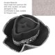thumbnail image 4 of Sombrero De Vaquero Con Calavera, Sombrero De Copa Universal Atractivo Y Suave De Fieltro Para Halloween Para Fiesta, 4 of 7