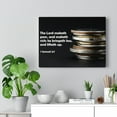 thumbnail image 5 of Scripture Walls  The Lord Lifts Up Up 1 Samuel 2:7 Bible Verse Canvas Christian Wall Art Ready to Hang Unframed, 5 of 9