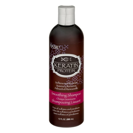 HASK Keratin Protein Softens & Renews Smoothing Shampoo, 12 (Best Shampoo To Use After Keratin Smoothing Treatment)