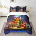 thumbnail image 2 of YST Happy Christmas 7-Piece Bedding Set, Holiday Theme, Queen, 2 of 4