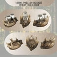 thumbnail image 4 of Rustic Antler Salt and Pepper Holder Set - Cabin Lodge Decor - Faux Antler Kitchen Accessories - Ideal for Nature Lover Gifts, Rustic Dining, and Country Kitchen Decor, 4 of 7