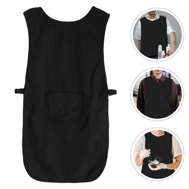 unbranded Apron Para Peluqueros Sin Con Bolsillos Resistente A