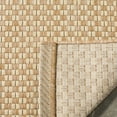 thumbnail image 5 of SAFAVIEH Courtyard Blair Checkered Indoor/Outdoor Runner Rug, Natural/Cream, 2'3" x 16', 5 of 6