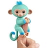 Fingerlings 2Tone Monkey - Eddie (Seafoam Green with Blue Accents) - Interactive Baby Pet