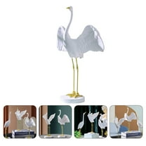 KAKOWELY 1Pc Light Luxury Crane Decor For Study Room Home Decoration