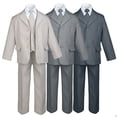 thumbnail image 3 of Infant,Toddler & Boy Wedding Formal Party Suit Taupe Khaki S-XL,2T,3T,4T,5,6,-20, 3 of 7