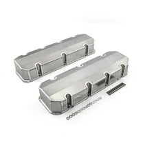 Speedmaster PCE314.1111.01 Compatible with Chevy BBC 454 Fabricated Valve Covers Satin Tall w/o Hole