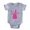 Heather Grey, variant on CafePress - New Hampshire - Cute Infant Baby Football Bodysuit
