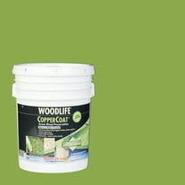 Above or Below Ground, Wolman Woodlife CopperCoat Green Exterior Wood Preservative- 5 Gallon