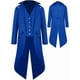 thumbnail image 1 of Chaqueta de frac medieval para niño, disfraz de Halloween, estilo gótico, steampunk, vintage, victoriano, uniforme., 1 of 5