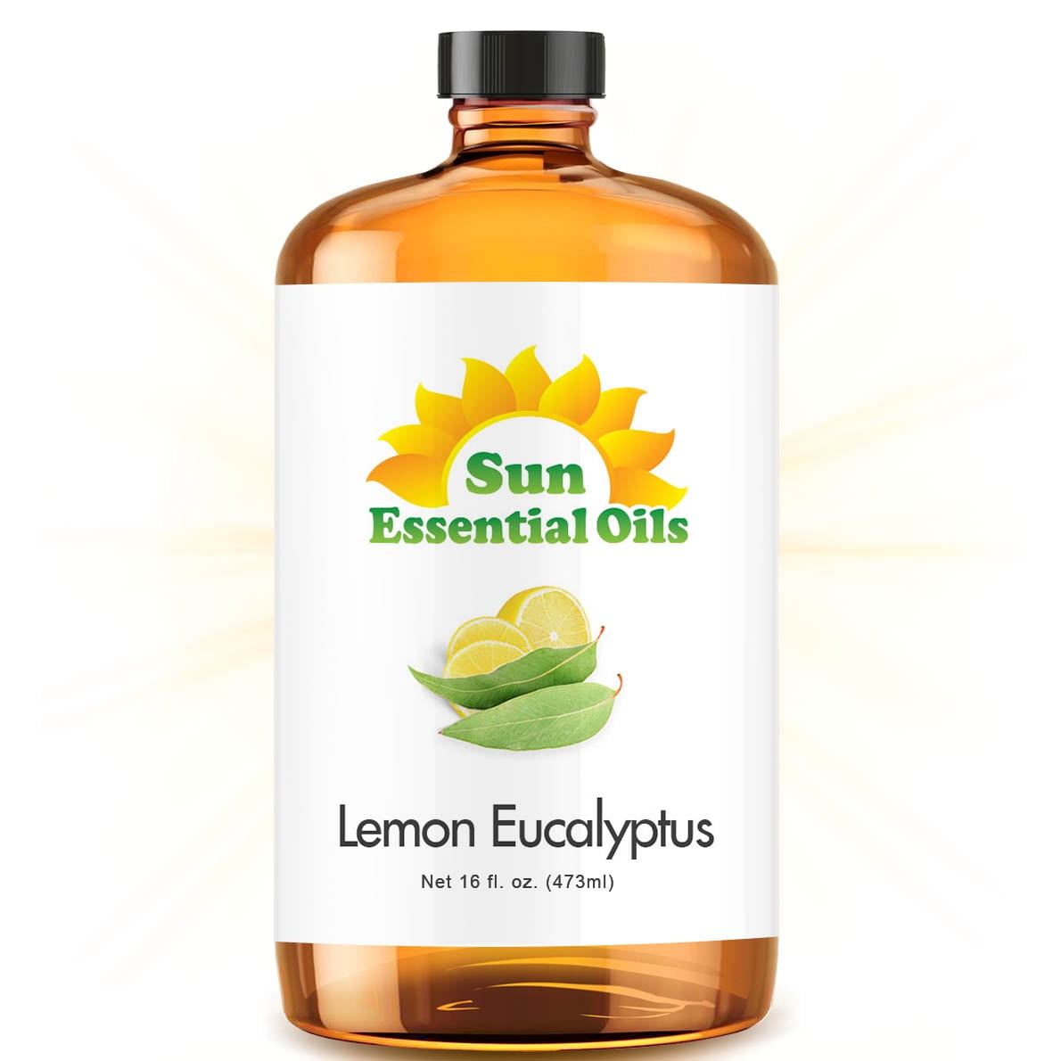Sun Essential Oils 16oz Lemon Eucalyptus Essential Oil 16 Fluid