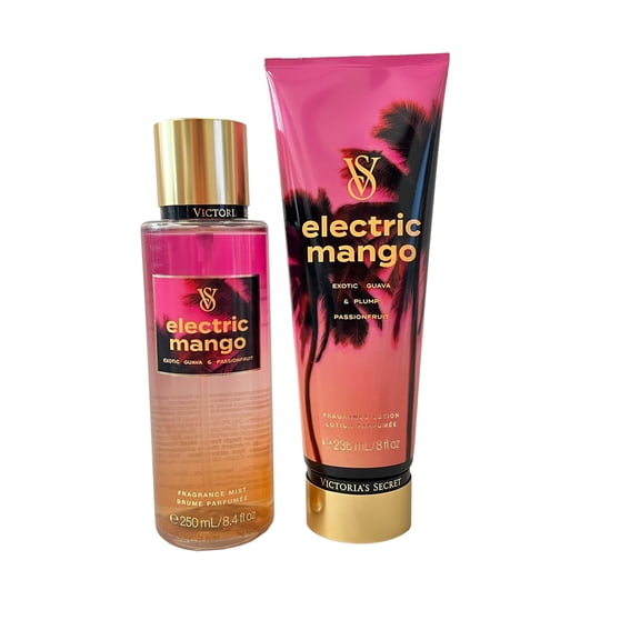Victoria's Secret Electric Mango Mist & Lotion Set
