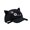 Black, variant on 3D Cats Ear Baseball Hat With Adjustable Strap Theme Sunproof Hat For Women Girl Breathable Cotton Headwear