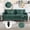 Emerald, variant on Newest Mid Century Modern Chenille Loveseat for Small Space & Apartment, with Thick Removable Cushion and Wood Feet,Emerald