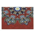 thumbnail image 1 of Mandala Cutting Board, Russian and Ukranian Lace Like Flowers Leaves Swirls Vintage Art, Decorative Tempered Glass Cutting and Serving Board, Large Size, Multicolor, by Ambesonne, 1 of 1