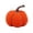 Style 546, variant on Knitted Pumpkin Decoration, Orange Crochet Style PP Cotton Stuffed Fall Tabletop Ornament, Autumn Harvest Centerpiece Prop, 5 Inch
