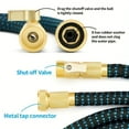 thumbnail image 6 of Expandable Garden Hose - Leakproof Lightweight Retractable Water, 3/4 in Solid Copper Anodized Aluminum Fittings Lead-Free Lightweight No-Kink Garden Hose for Yard Watering & Washing, 6 of 9
