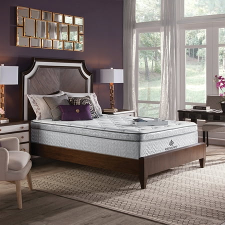 Kingsdown Mezzo Plush 14 5 Inch Full Luxury Euro Top Mattress Set