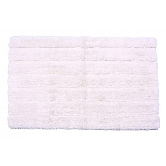 Mr. MJs Trading AG-73306 Lines Bathmat&#44; Natural & Ecru