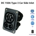 thumbnail image 6 of Type 2 EV Female Combo 2 Socket 1000V 62196-3 Electric Car Fast Charging DC150A 850V DC, 6 of 8