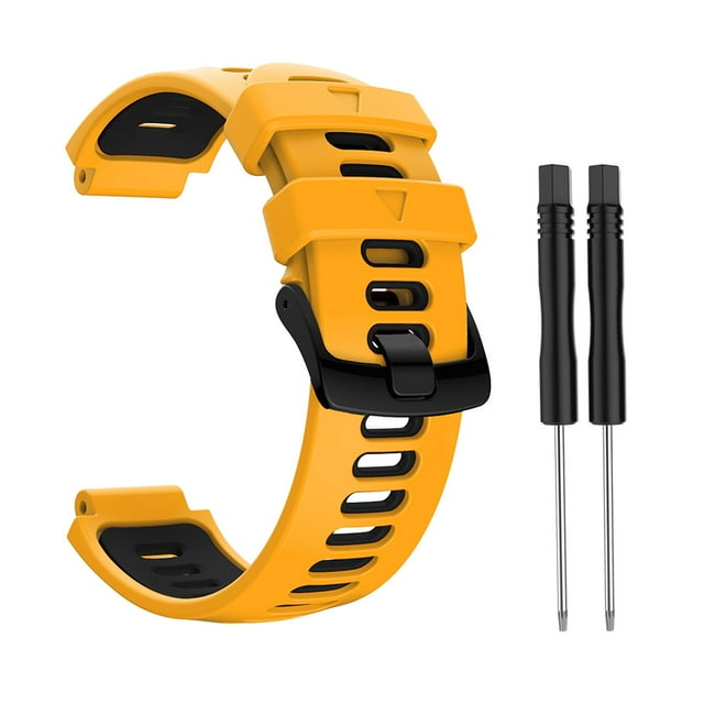 Silicone Watch Band Compatible With Gar Min Forerunner 735XT 235Lite 230 220 Includes Two Tool
