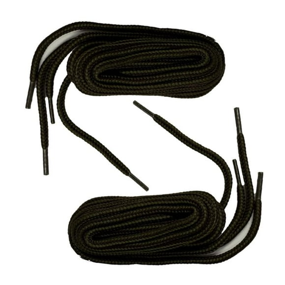 Cordones Kiwi Brand Hiker, color marrón oliva, 152 cm
