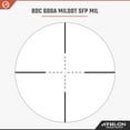 thumbnail image 4 of Athlon Optics Argos HMR Rifle Scope 4-20x 50mm Illuminated Mil Dot Reticle Matte Black, 4 of 7