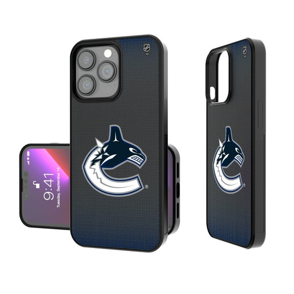 Vancouver Canucks Linen Logo iPhone Bump Case