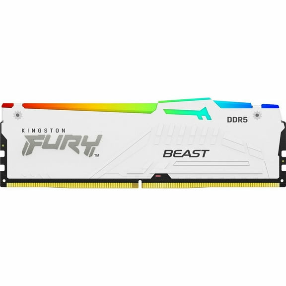 Kingston KF556C36BWEA16 FURY Beast - 16GB (1 x 16GB) - Yes - DDR5-5600/PC5-44800 DDR5 SDRAM - 5600MHz - CL36 - 1.25V - RAM Module for Motherboard