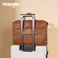 thumbnail image 5 of Wrangler Backpack Purse for Women Vegan Leather Fashion Anti Theft Convertible Backpack with Adjustable Strap, Large-Brown, 5 of 10