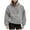 Grey, variant on larppty Womens Pet Pouch Hoodies Fuzzy Fleece Oversized Sweatshirt Wearable Cat & Small Dog Carrier Pullover Hoodies (Grey, XL)