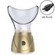 thumbnail image 1 of Vaporizador facial, rociador de niebla humectante para la piel, poros faciales, limpiador profundo, vapor térmico, enchufe de EE. UU., Dorado, 110 V sidaley CE1757-09B, 1 of 6