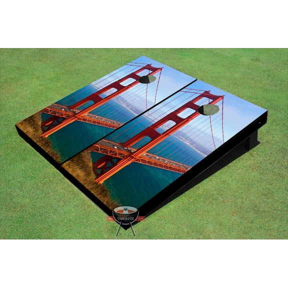 Golden Gate Bridge Theme Cornhole Boards
