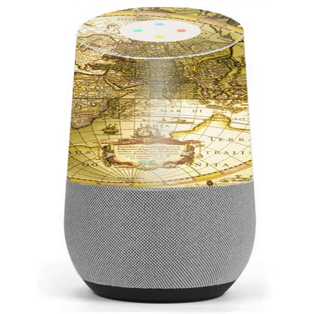 Skin Decal Vinyl Wrap For Google Home / Old School (Best Google Maps Locations)