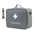 thumbnail image 4 of BELOVING First Aid Bag Lightweight Multiple Compartments for Travel Workplace Cycling Grey, 4 of 10