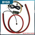 thumbnail image 1 of 90cm Flashing Lights Multi-mode Red Light Bar Portable Universal Decorative Light Car Accessories Brake Lights SuperbrightSingle ModeRussian Federation He Qiyong unisex, 1 of 1