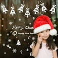 thumbnail image 4 of 1 Set Christmas Window Snowflake Cling Decals Shopwindow Stickers Decorations Supplies Christmas Shopwindow Decorations Xmas Party Decorations Supplies, 4 of 6