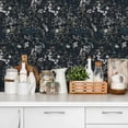 thumbnail image 4 of UMIGGEE Floral Wallpaper Peel and Stick Floral Wall Wallpaper Self Adhesive Flower Wallpaper Contact Paper 17.3-in x 118-in Home Decor Wall Covering Old Furniture Renovation, 4 of 9