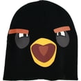 thumbnail image 2 of Angry Birds Black Bird Big Face Knit Cap, 2 of 2