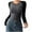 Dark Gray, variant on Kaemgyyd Going out Tops for Women Slim Casual Solid Color Crew Neck Tunic Tee Long Sleeve Tight Shirt Basic Layering Streetwear