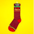 thumbnail image 4 of I Love Kimchi, Gumball Poodle Novelty Gift Socks for Men, Women and Teens, Unisex Crew Socks ( Made in the USA ), 4 of 5