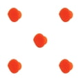 thumbnail image 2 of Seitruly Cepillo de limpieza Cómodo Regalo encantador Multifuncional Material de silicona de gran tamaño Herramienta de masaje Herramientas de belleza Naranja 5piezas Seitruly CBP234123, 2 of 4