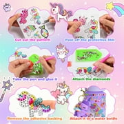 Decorate Your Own Water Bottle for Girls, Gifts for 5 6 7 8 9 Year Old Girls, Unicorn Painting Craft Girls Birthday Gifts, Unicorn Themed Craft Kits for Girls Ages 6-12