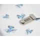 thumbnail image 3 of Creative Pu Leather Password Lock Notebook(bird. Flower. Butterfly. Trees). A5, 3 of 4