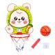 thumbnail image 4 of Kits de aro de baloncesto para niños, juego deportivo plegable, juguetes deportivos para niños, juego familiar portátil para interiores, regalos para niños y niñas, 4 of 8