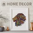thumbnail image 3 of Rompecabezas de madera HUOGUO con diseño de animal del rey león para niños/, 3 of 5