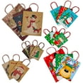thumbnail image 1 of Northlight 20-Count Assorted Paper Christmas Themed Gift Bags, 1 of 6